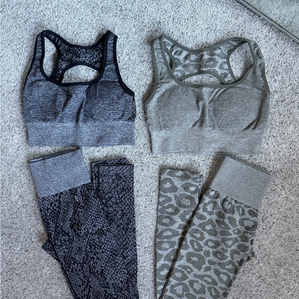 NVGTN Snake Print and Cheetah Print Sets